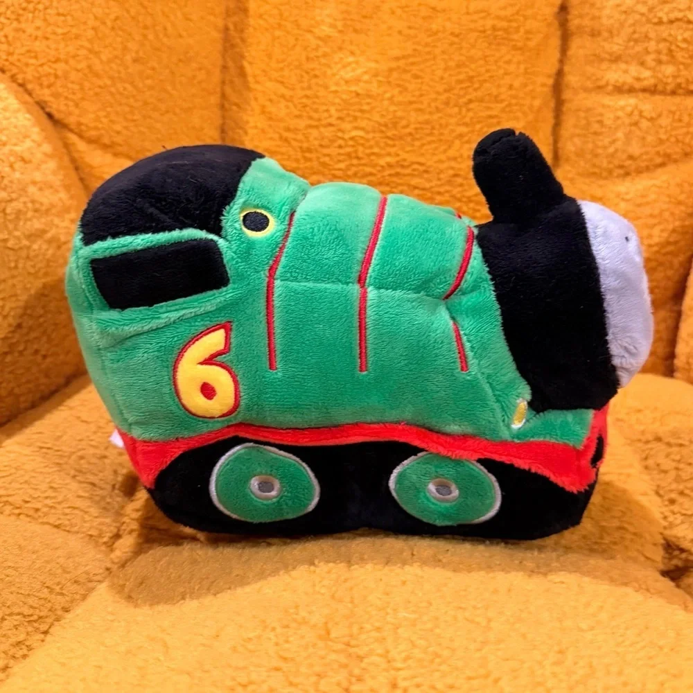 Thomas & Friends Percy Stuffed Plush Train Toy Soft 2023 Edition Green Red Black